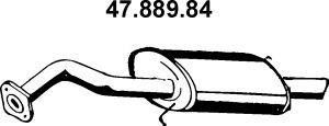 EBERSPÄCHER Izplūdes gāzu trokšņa slāpētājs (pēdējais) 47.889.84