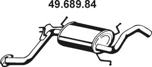 EBERSPÄCHER Глушитель выхлопных газов конечный 49.689.84