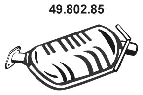 EBERSPÄCHER Izplūdes gāzu trokšņa slāpētājs (pēdējais) 49.802.85