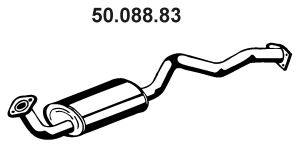 EBERSPÄCHER Izplūdes gāzu trokšņa slāpētājs (pēdējais) 50.088.83