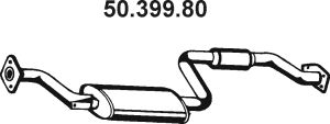 EBERSPÄCHER Vidējais izpl. gāzu trokšņa slāpētājs 50.399.80