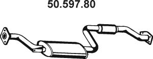 EBERSPÄCHER Средний глушитель выхлопных газов 50.597.80