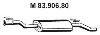 EBERSPÄCHER Средний глушитель выхлопных газов 83.906.80