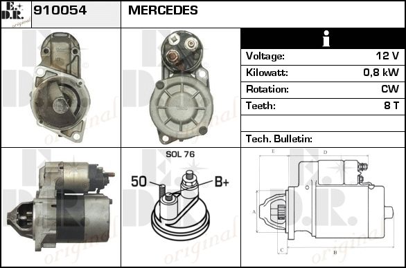 EDR Starteris 910071