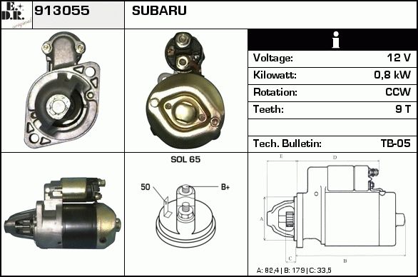 EDR Starteris 913088