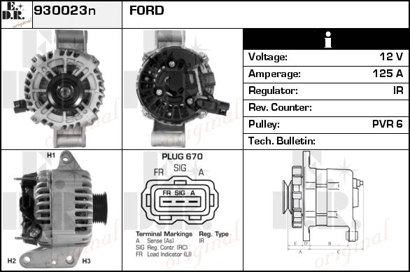 EDR Ģenerators 930042