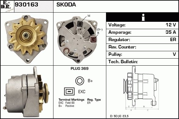 EDR Ģenerators 930188