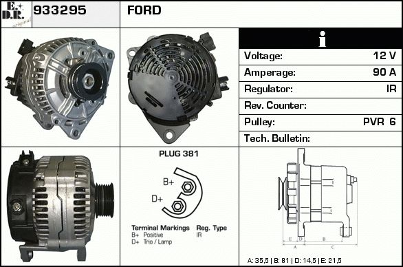 EDR Ģenerators 933309