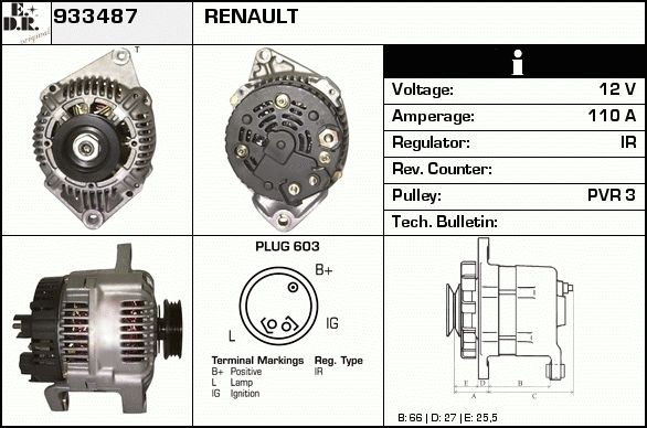 EDR Ģenerators 933516