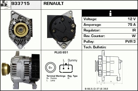 EDR Ģenerators 933749