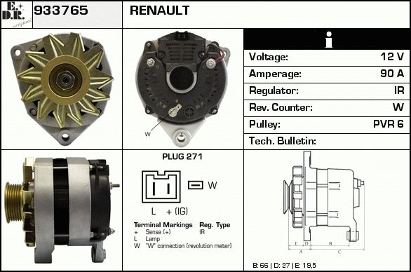 EDR Ģenerators 933794N