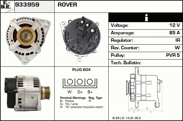 EDR Ģenerators 934035