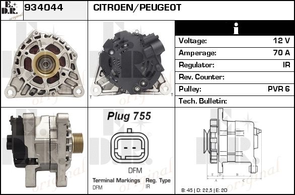 EDR Ģenerators 934085