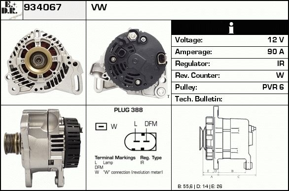 EDR Ģenerators 934108