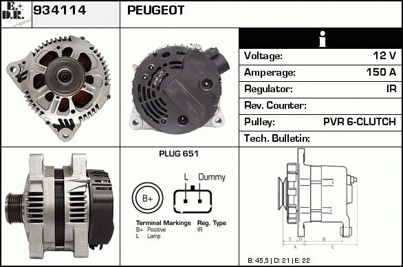 EDR Ģenerators 934146