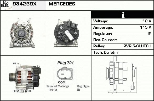 EDR Ģenerators 934380