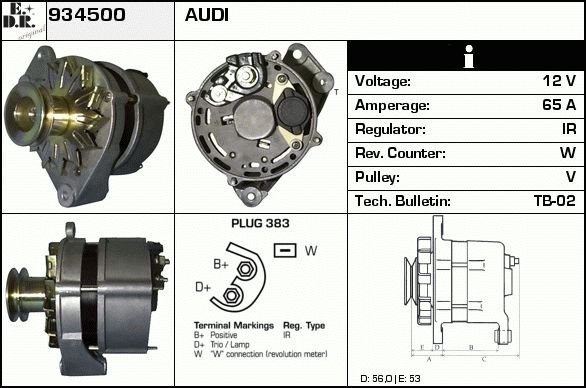 EDR Ģenerators 934761