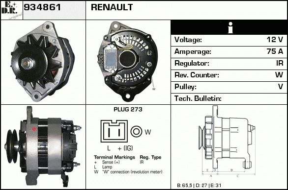 EDR Ģenerators 935331