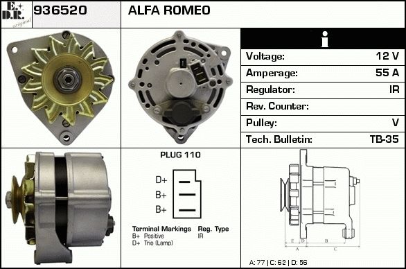 EDR Ģenerators 936810