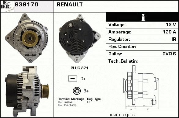 EDR Ģenerators 939550