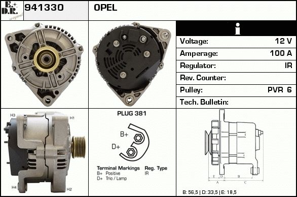 EDR Ģenerators 941890