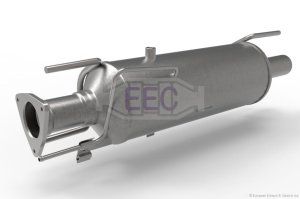 EEC Nosēdumu-/Daļiņu filtrs, Izplūdes gāzu sistēma AR6008TS