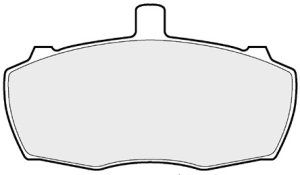EEC Комплект тормозных колодок, дисковый тормоз BRP0069
