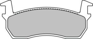 EEC Комплект тормозных колодок, дисковый тормоз BRP0425