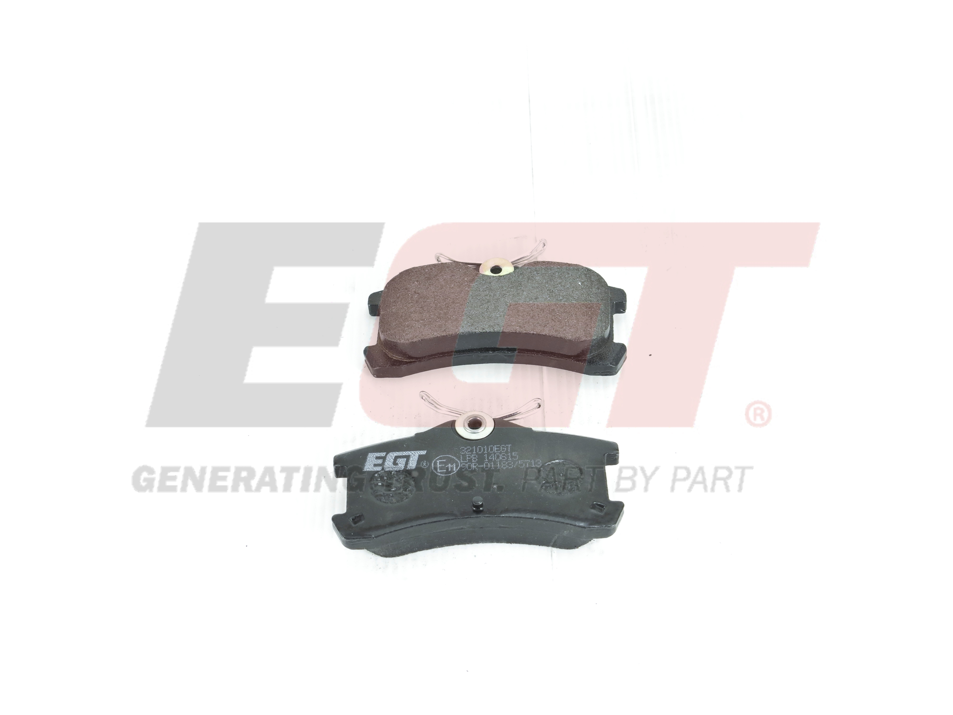 EGT Комплект тормозных колодок, дисковый тормоз 321010EGT