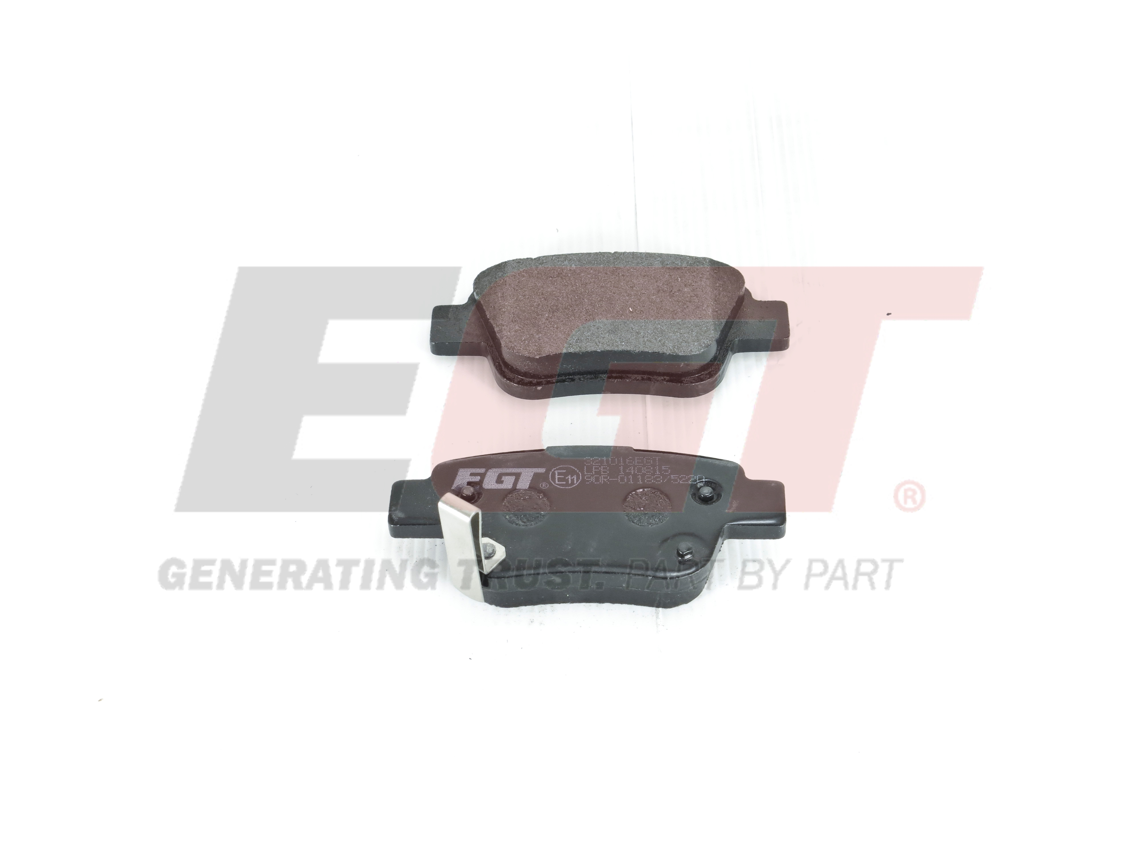 EGT Комплект тормозных колодок, дисковый тормоз 321016EGT