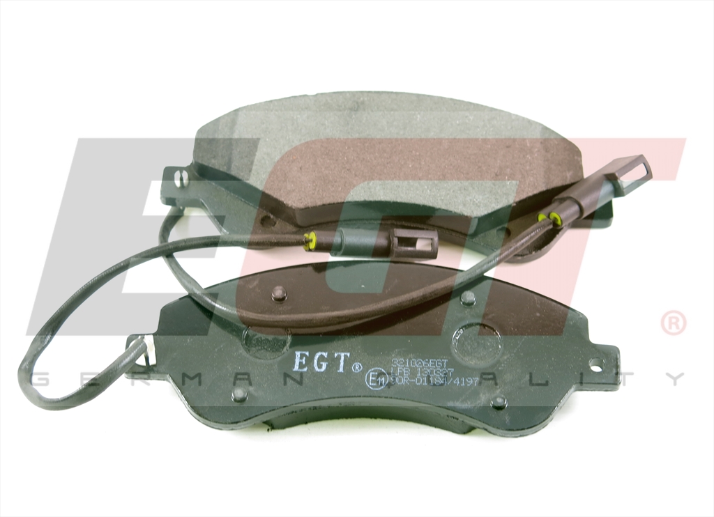 EGT Комплект тормозных колодок, дисковый тормоз 321026EGT