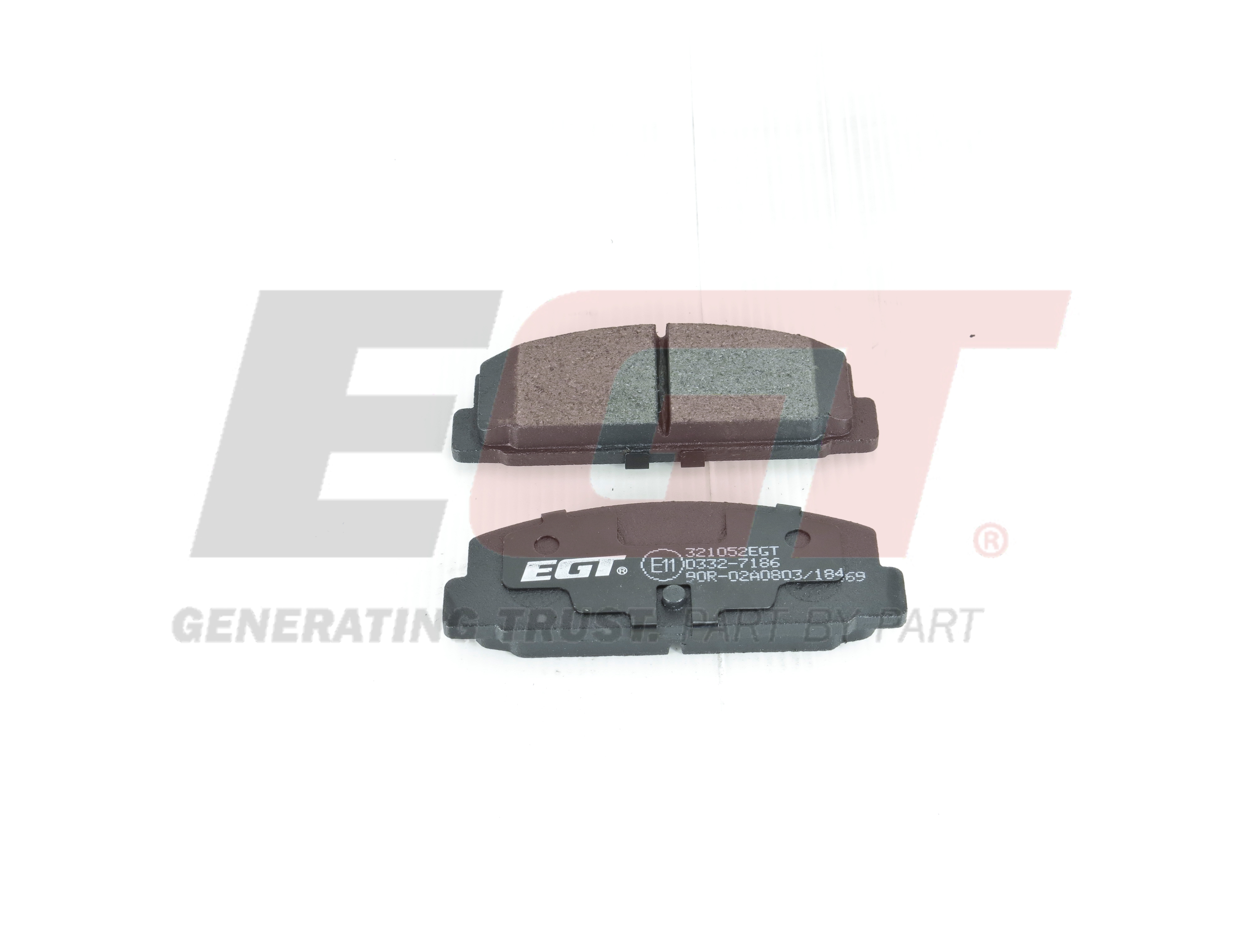 EGT Комплект тормозных колодок, дисковый тормоз 321052EGT
