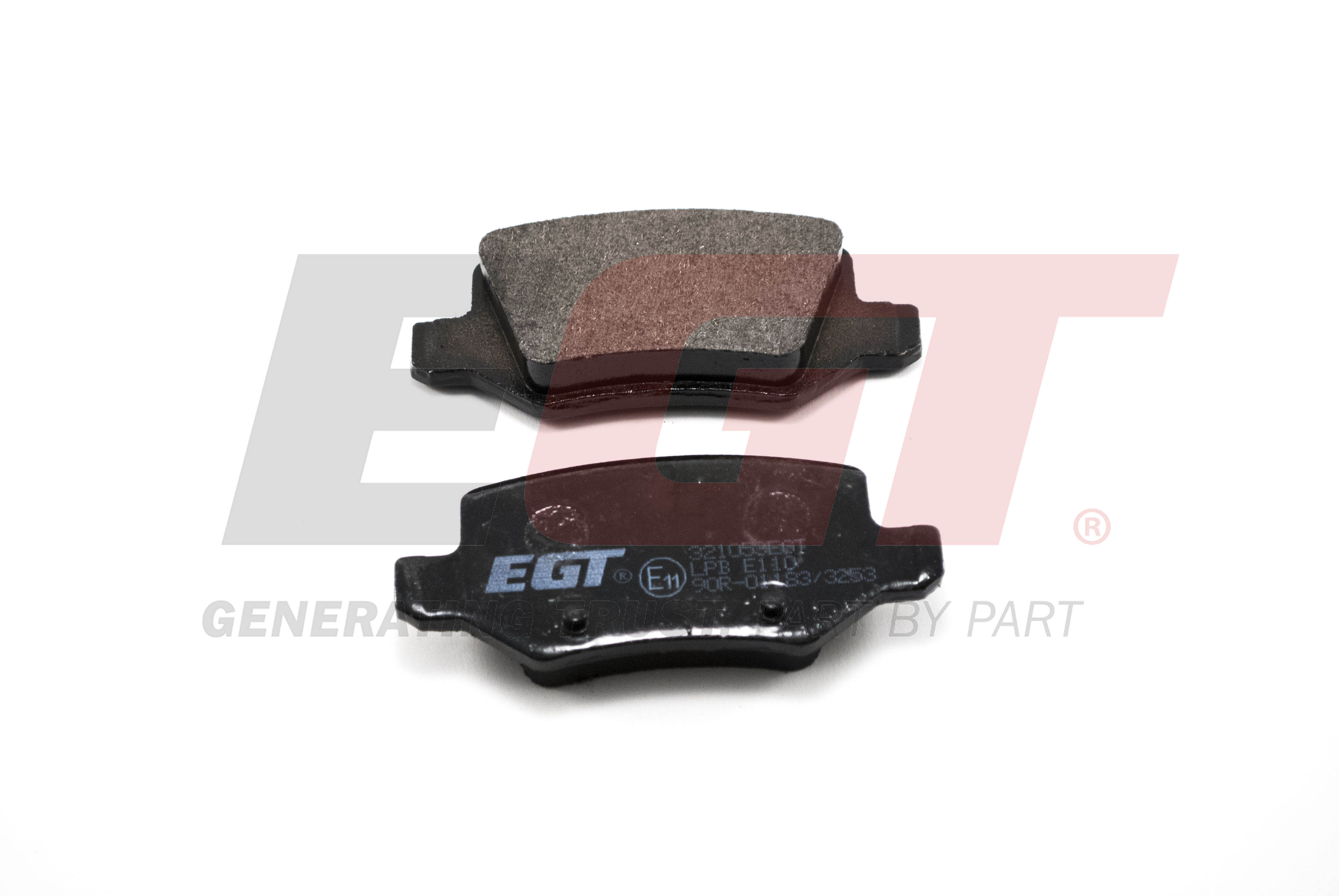 EGT Комплект тормозных колодок, дисковый тормоз 321053EGT