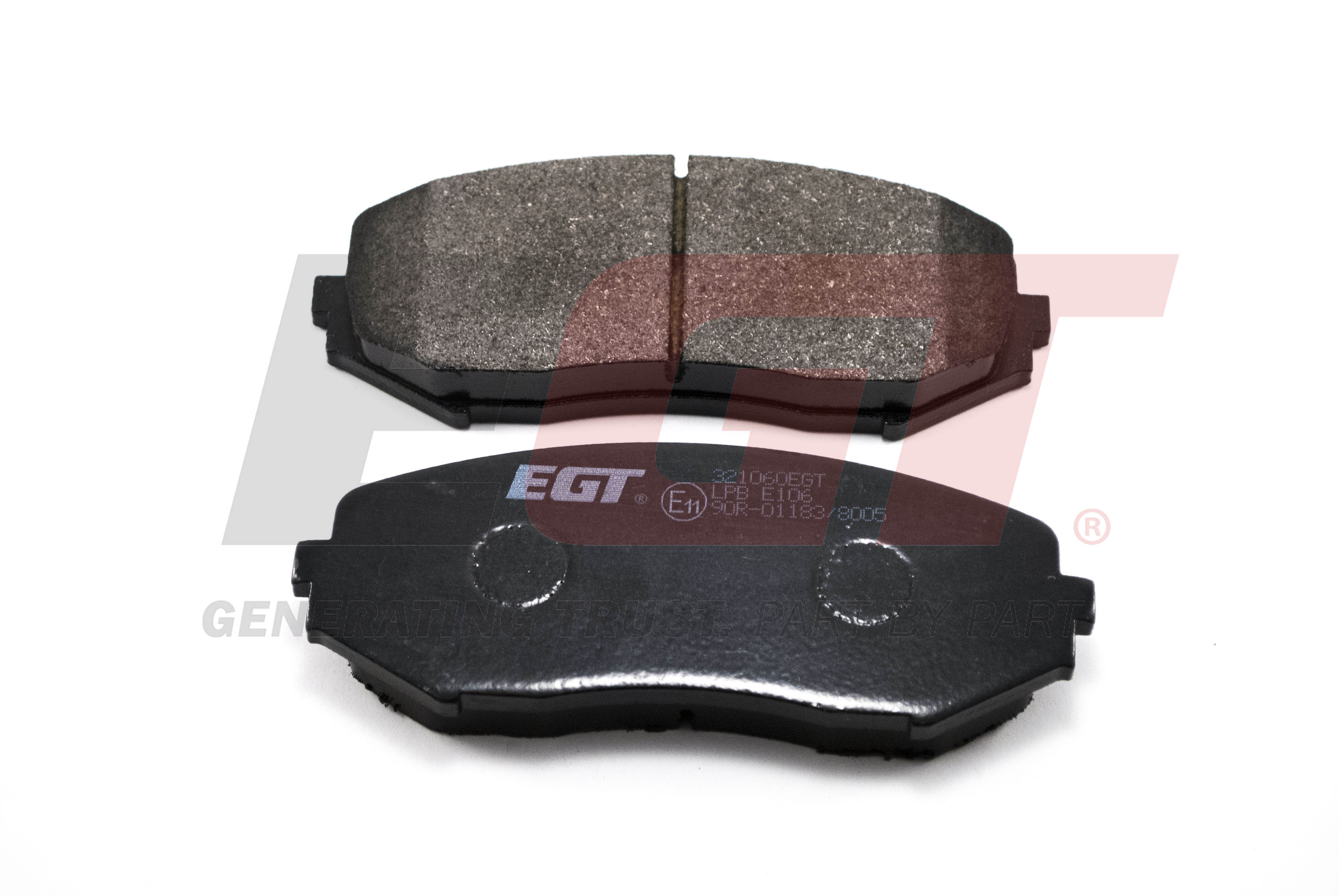 EGT Комплект тормозных колодок, дисковый тормоз 321060EGT