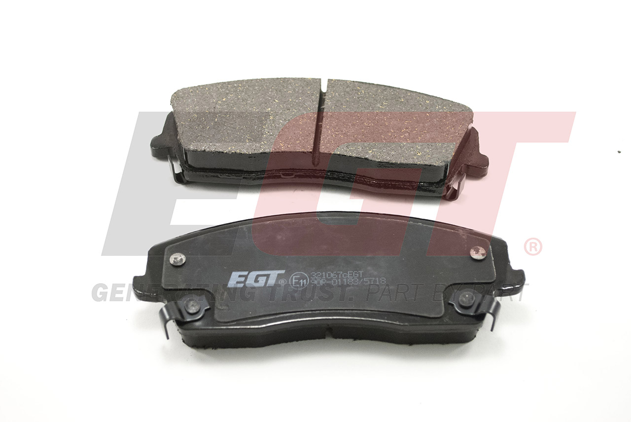 EGT Комплект тормозных колодок, дисковый тормоз 321067CEGT