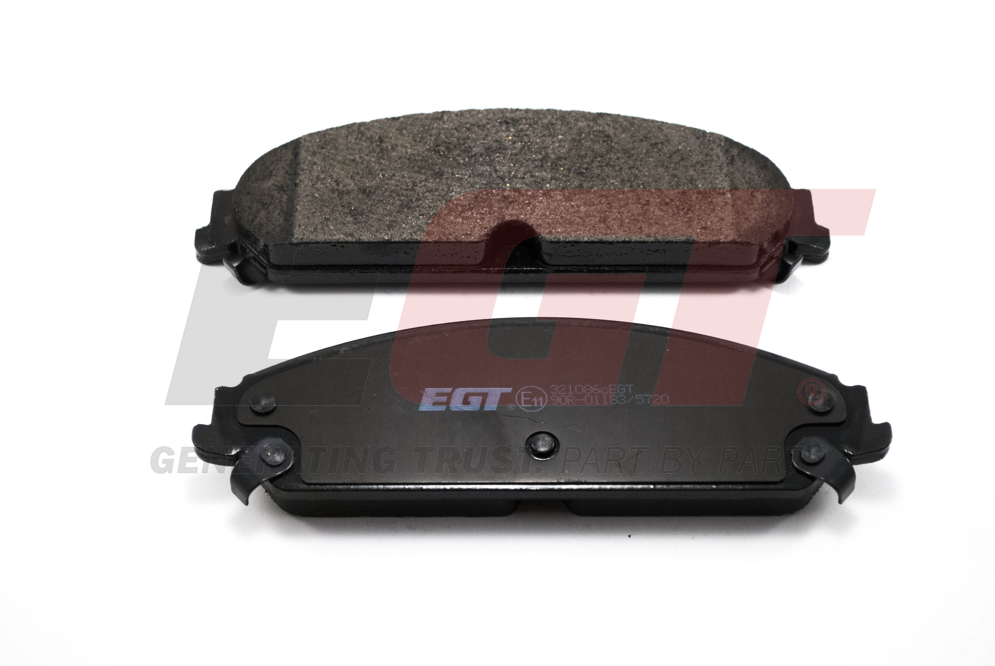 EGT Комплект тормозных колодок, дисковый тормоз 321086CEGT
