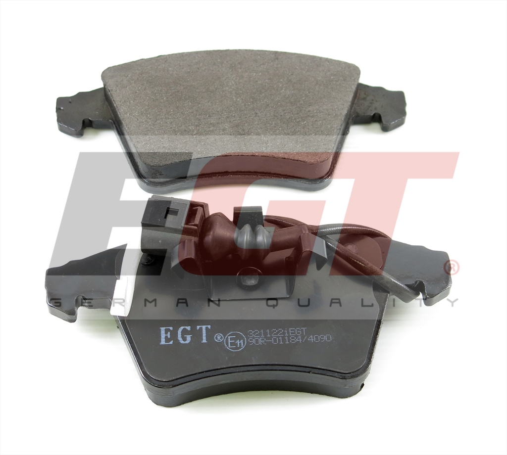 EGT Комплект тормозных колодок, дисковый тормоз 321122IEGT