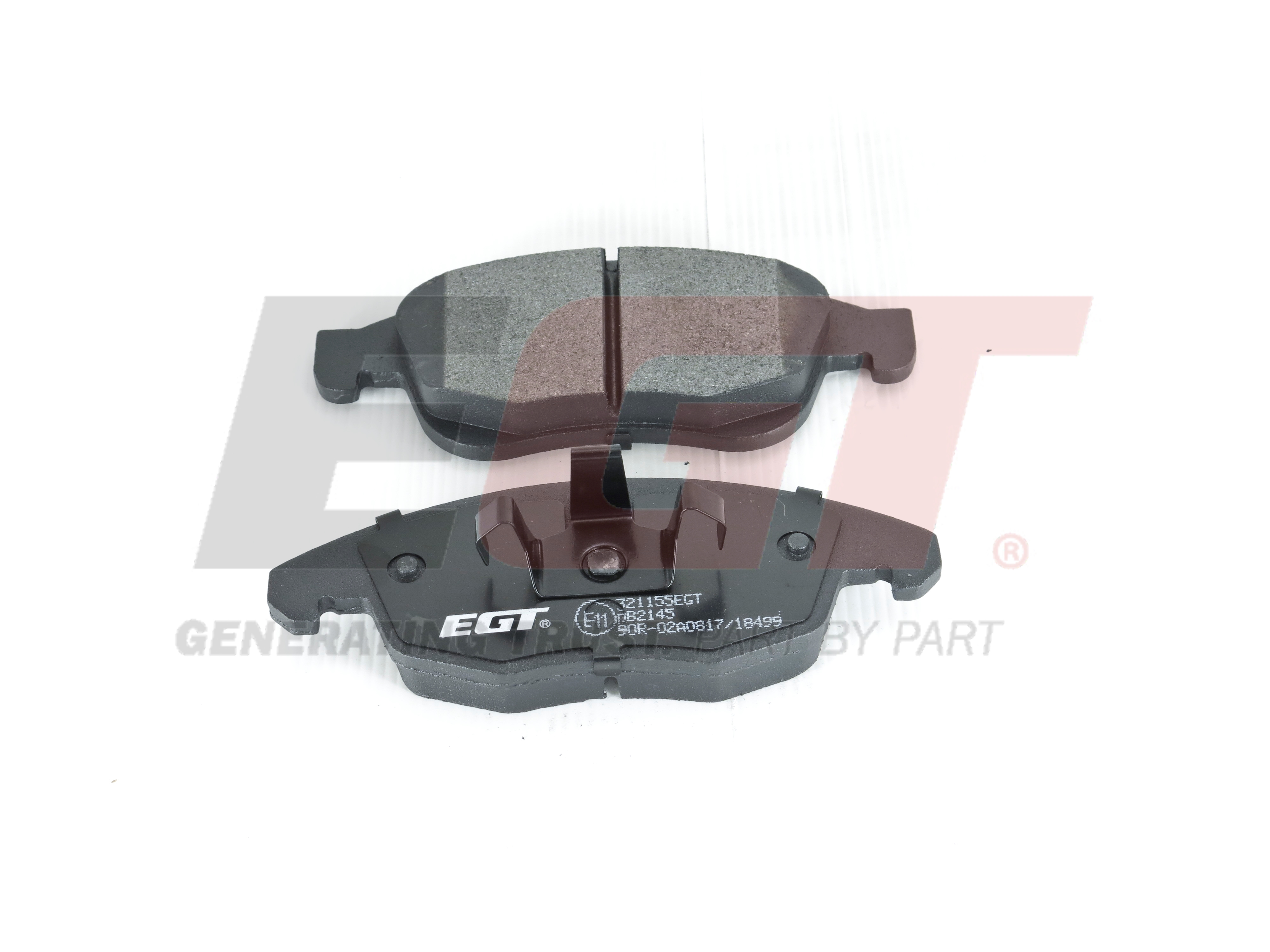 EGT Комплект тормозных колодок, дисковый тормоз 321155EGT