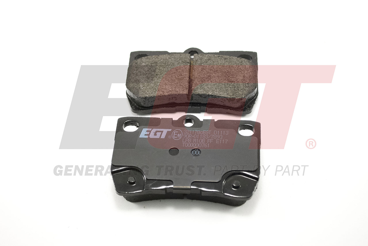 EGT Комплект тормозных колодок, дисковый тормоз 321178CEGT