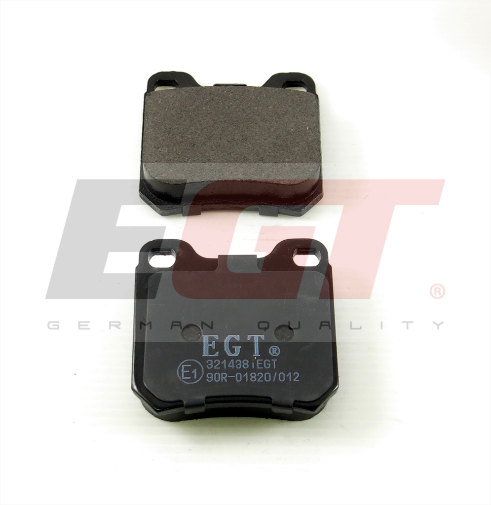EGT Комплект тормозных колодок, дисковый тормоз 321438IEGT