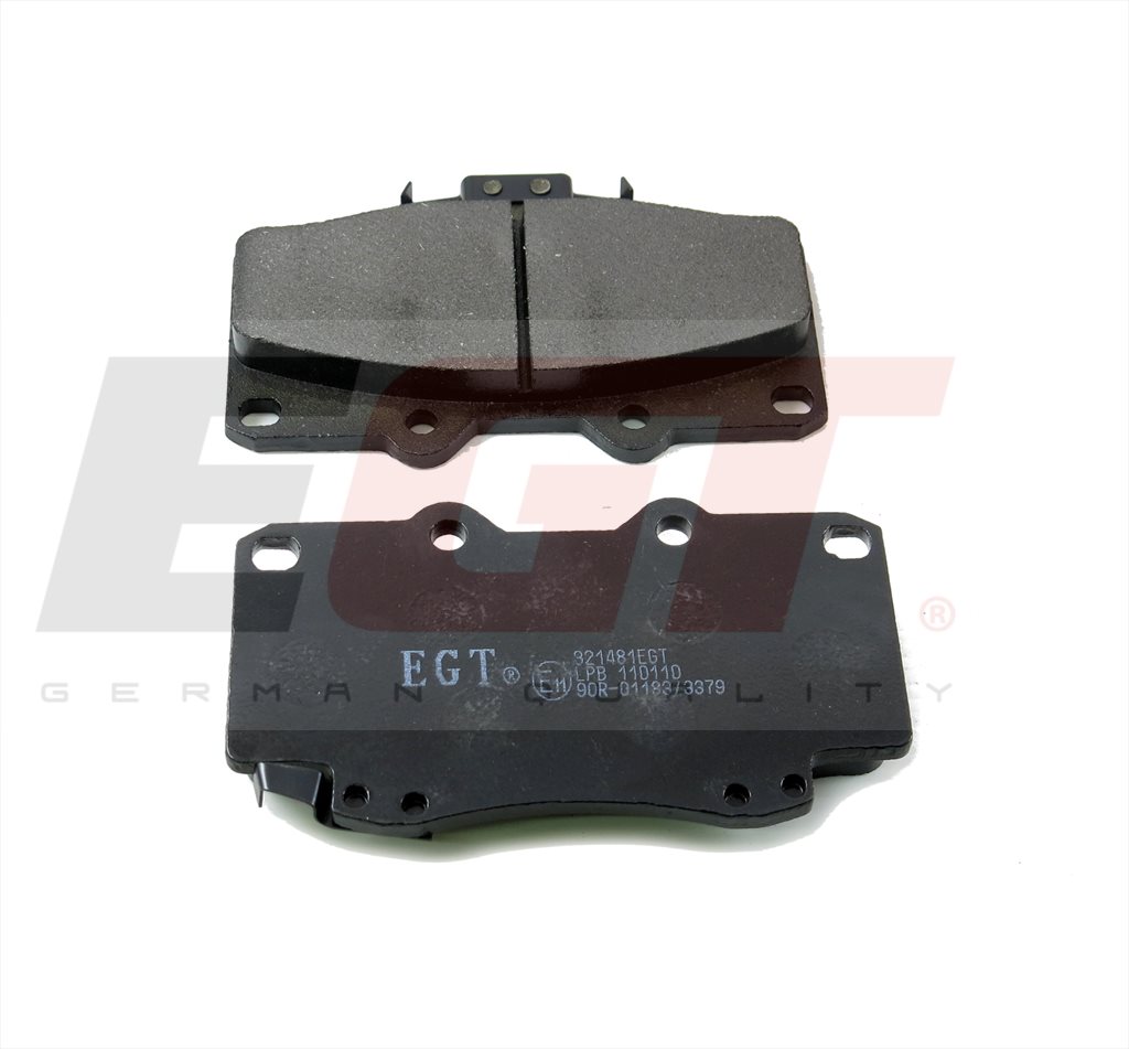EGT Комплект тормозных колодок, дисковый тормоз 321481EGT