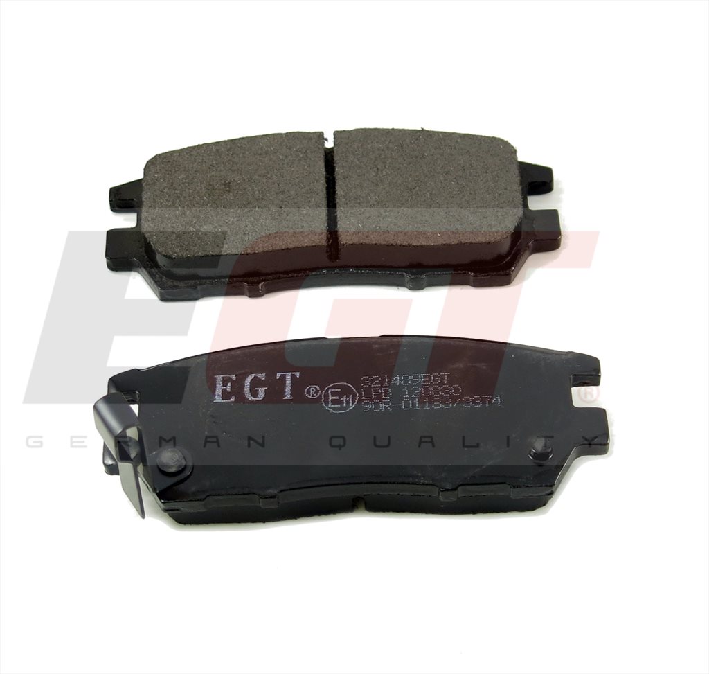 EGT Комплект тормозных колодок, дисковый тормоз 321489EGT