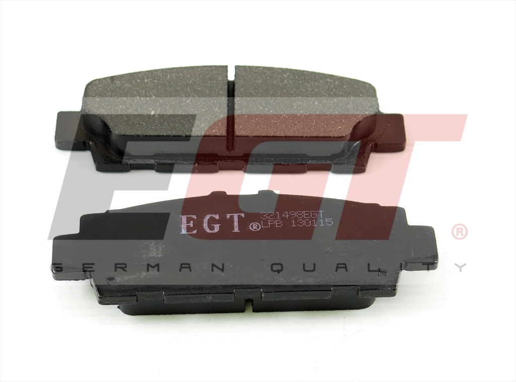 EGT Комплект тормозных колодок, дисковый тормоз 321498EGT