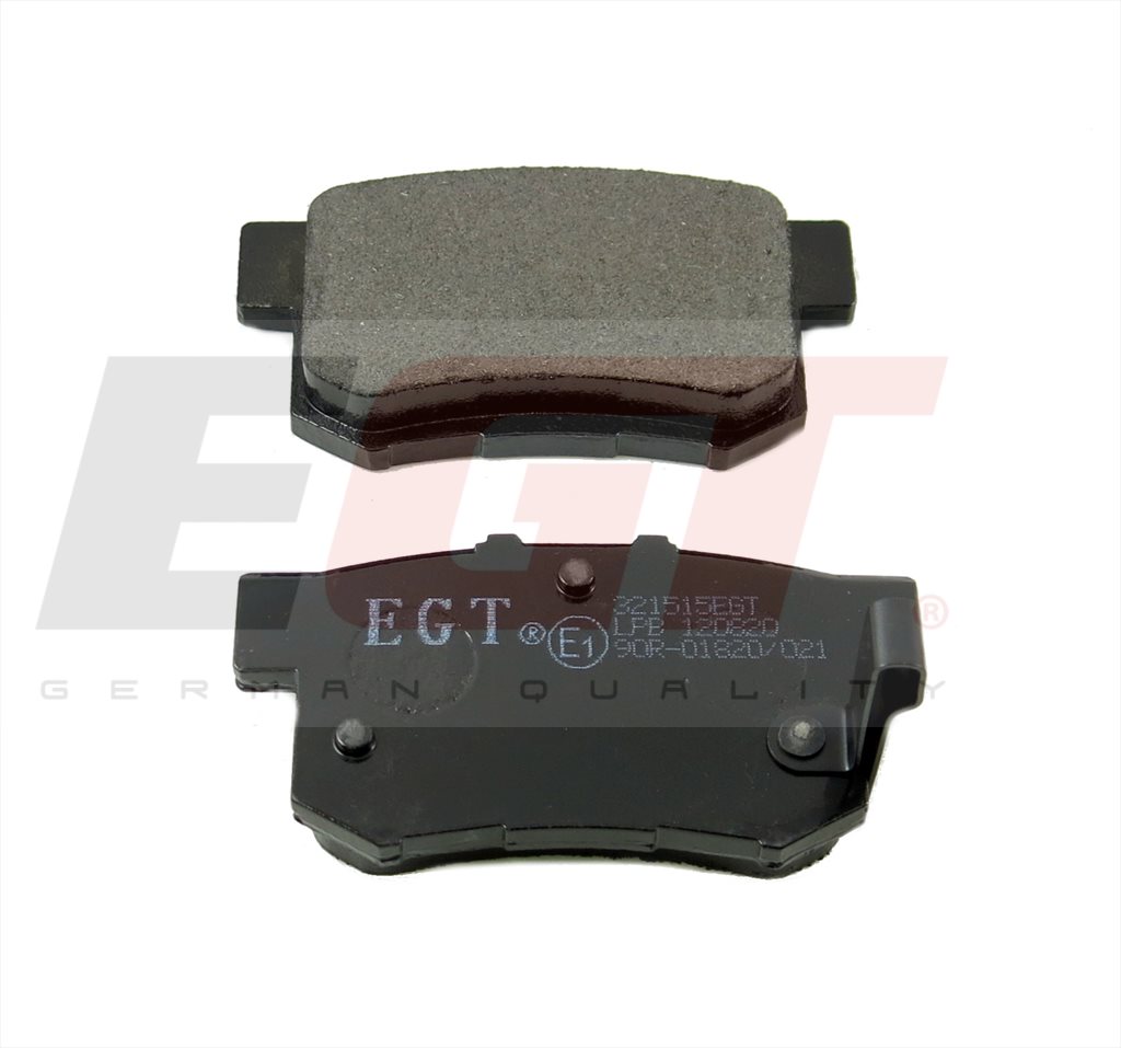 EGT Комплект тормозных колодок, дисковый тормоз 321515EGT