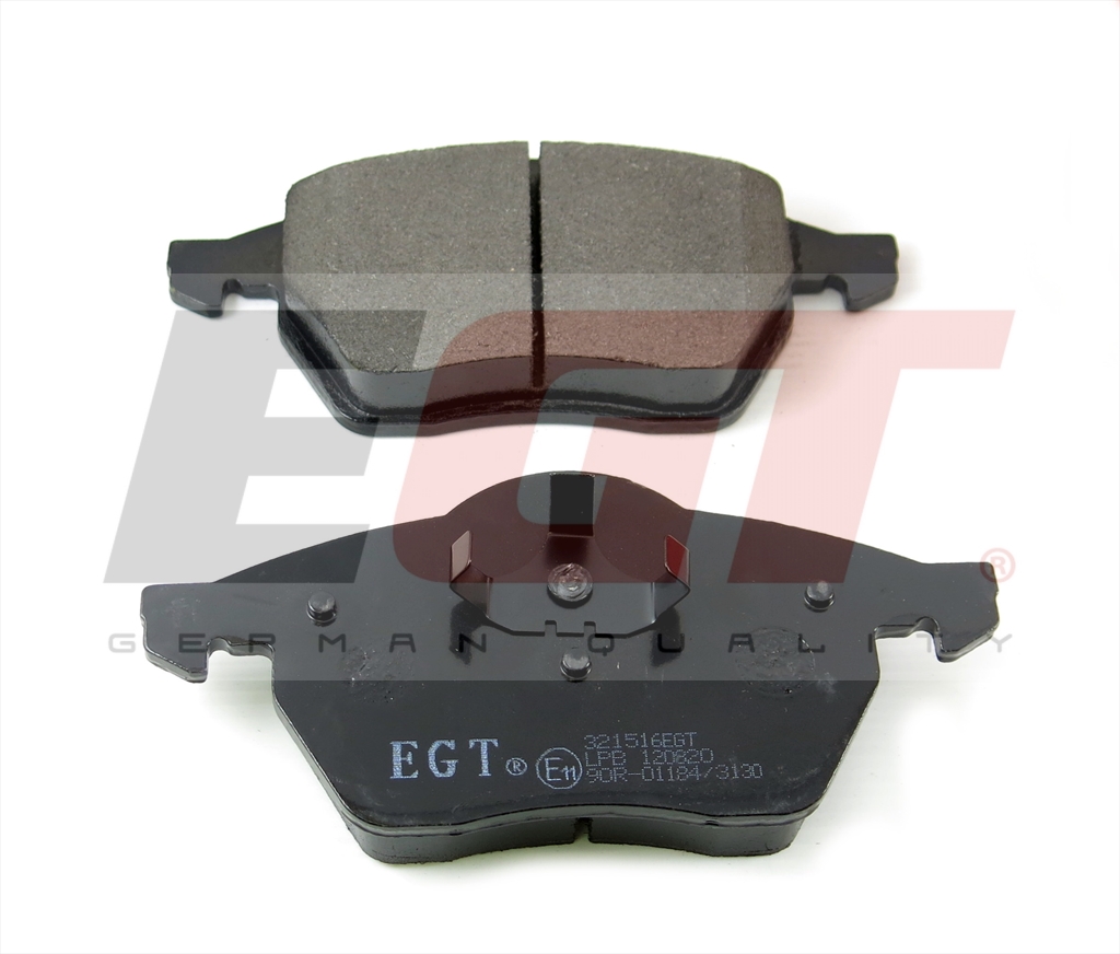 EGT Комплект тормозных колодок, дисковый тормоз 321516EGT