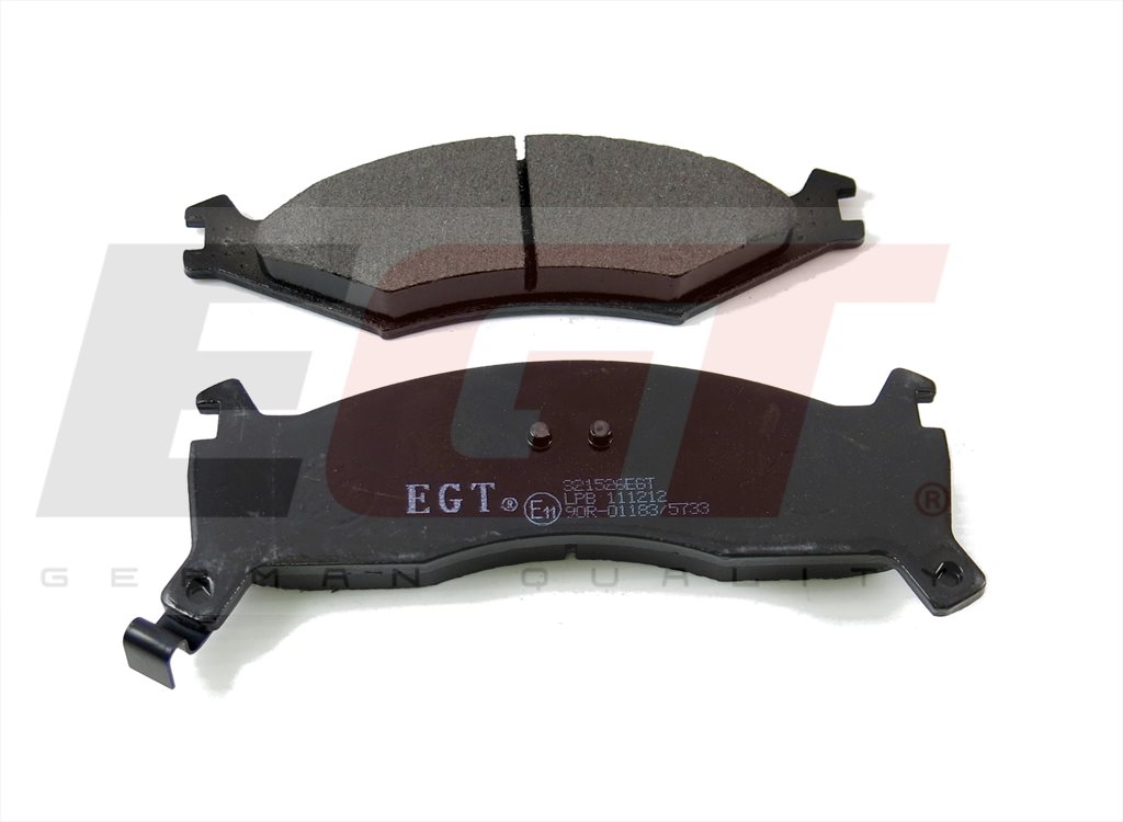 EGT Комплект тормозных колодок, дисковый тормоз 321526EGT