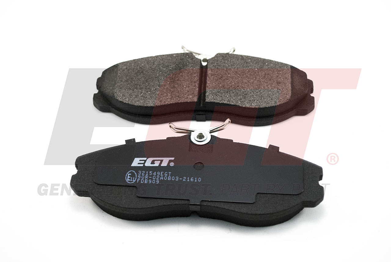 EGT Комплект тормозных колодок, дисковый тормоз 321549EGT