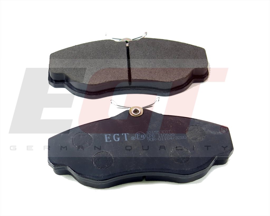 EGT Комплект тормозных колодок, дисковый тормоз 321553EGT