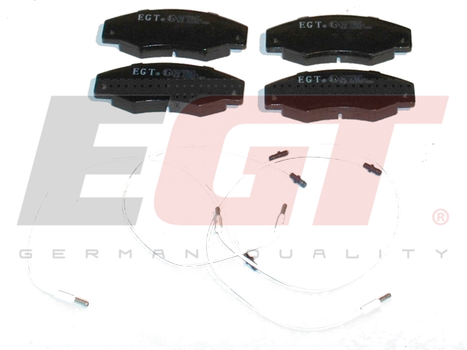 EGT Комплект тормозных колодок, дисковый тормоз 321555EGT