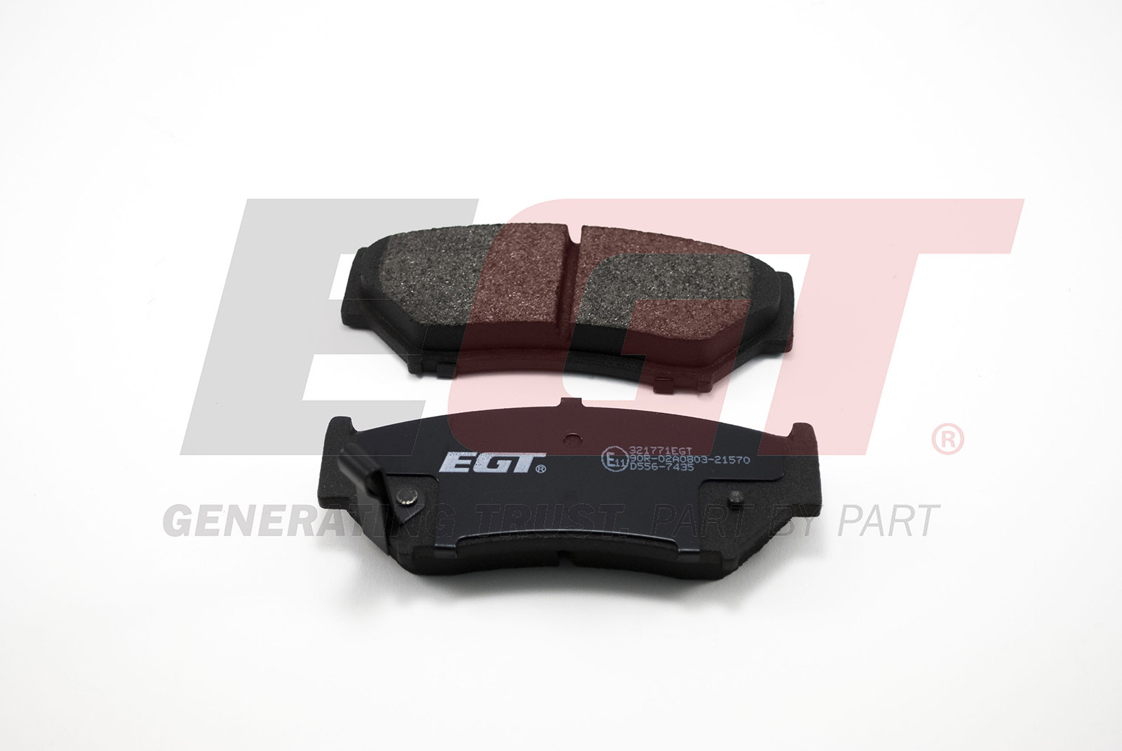 EGT Комплект тормозных колодок, дисковый тормоз 321567EGT
